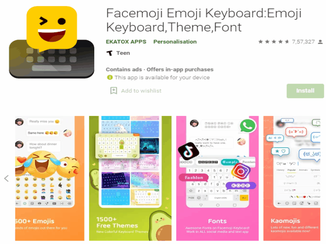 Best Emoji Apps For Android In 2021 Facemoji Emoji Keyboard - Emoji Keyboard,Theme,Font
