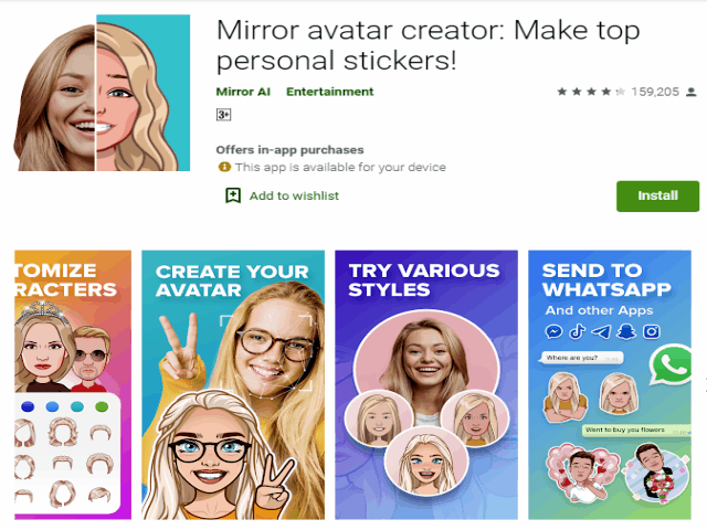 Best Emoji Apps For Android In 2021 Mirror avatar creator Make top personal stickers!